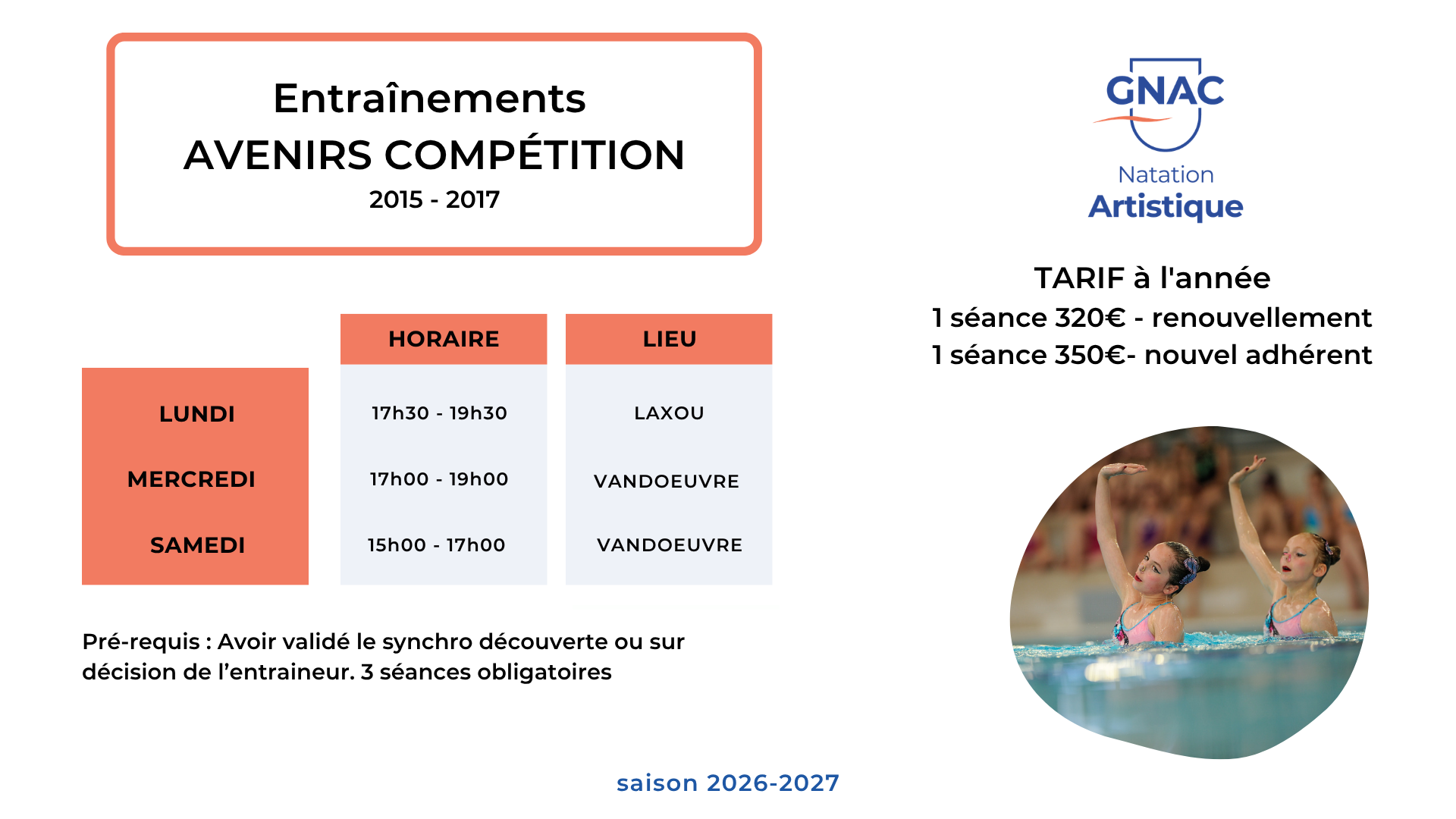 NA Avenir compétition