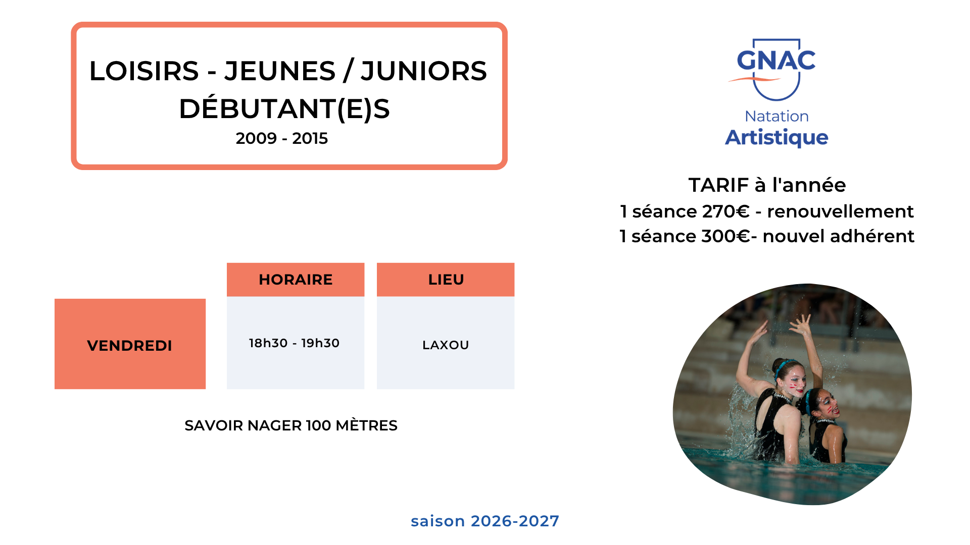 NA loisir débutant